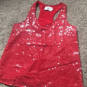 Judith March Sequin Tank